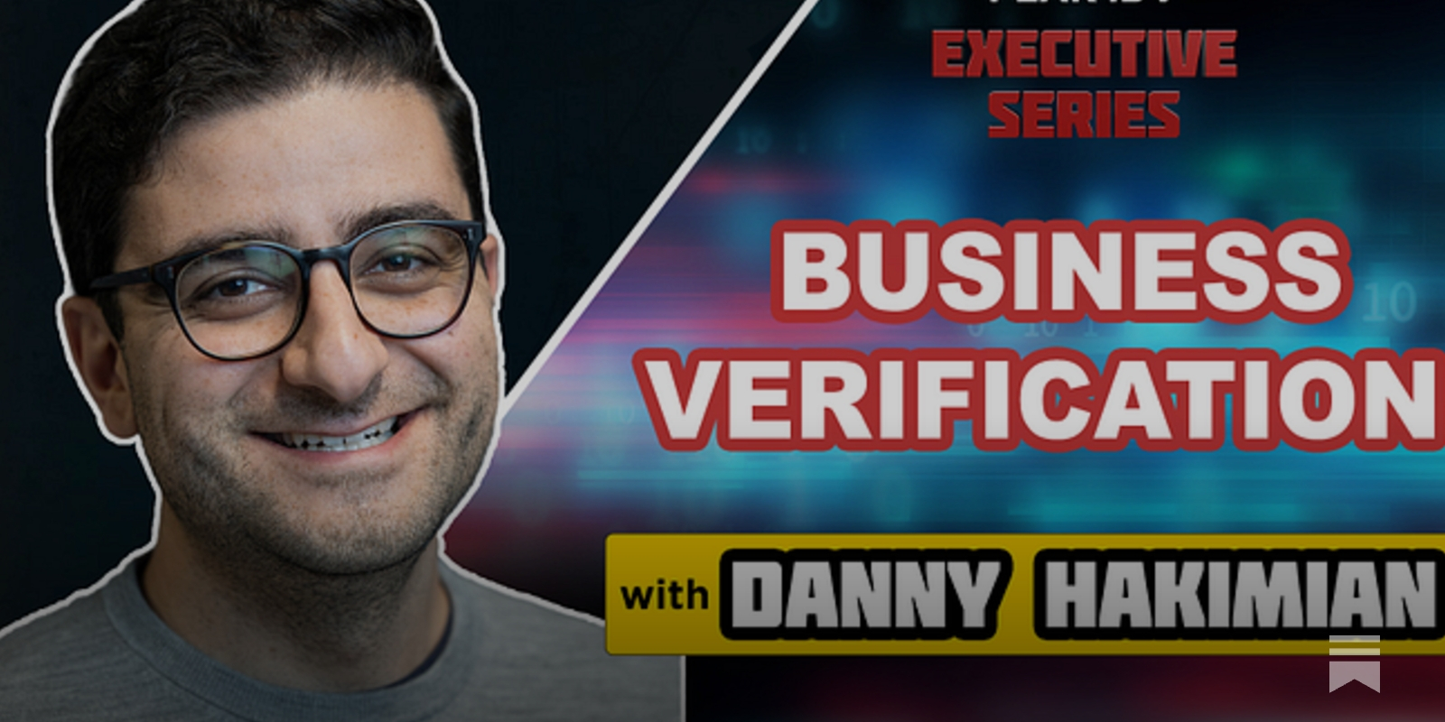 FlourishVC's tweet card. Steve interviews Founder & CEO of TrueBiz, Danny Hakimian