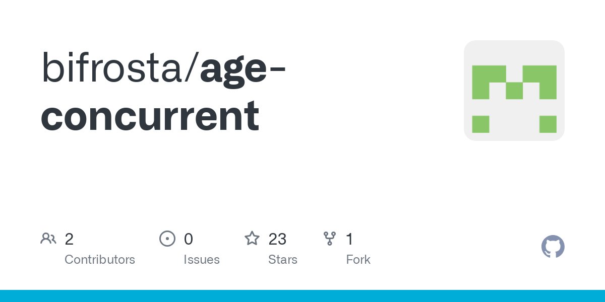 sh0dan's tweet card. Contribute to bifrosta/age-concurrent development by creating an account on GitHub.