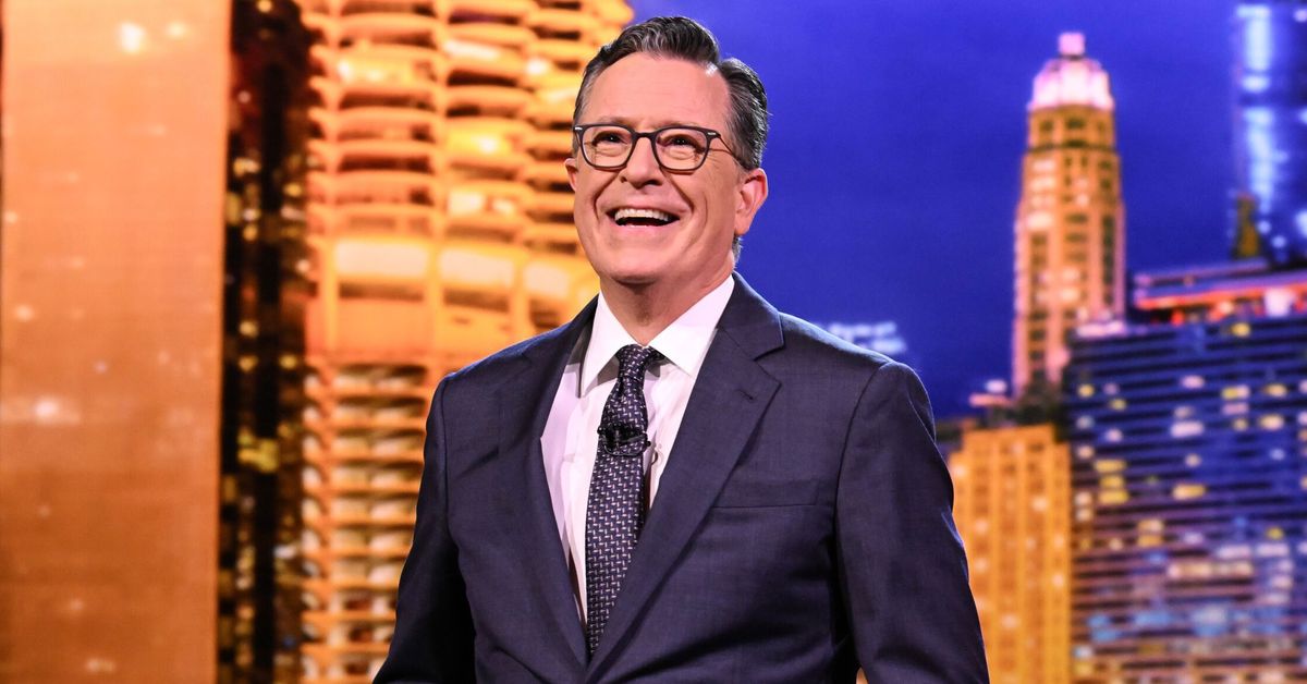 returnoffluffy's tweet card. The Late Show with Stephen Colbert cancelled in shock decision from US network