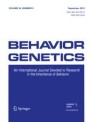 BehaviorGenetic's tweet card. Behavior Genetics is a leading journal concerned with the genetic analysis of behavioral traits. The journal offers the most current original research on ...