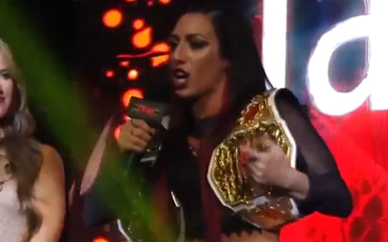 ringsidenews_'s tweet card. Jacy Jayne didn’t just walk out of Slammiversary 2025 with two titles—she walked into TNA iMPACT and torched the entire Knockouts locker room. After