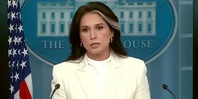 PilledNet's tweet card. DOJ launches Strike Force To Investigate Tulsi Gabbard’s Claims Of IWeaponization