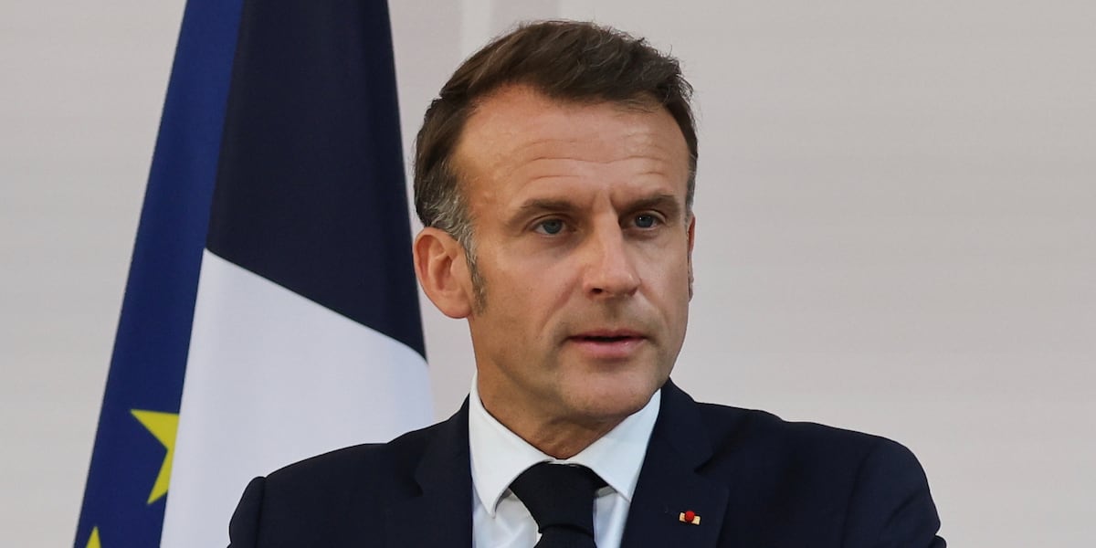 fox12oregon's tweet card. French President Emmanuel Macron announced Thursday that France will recognize Palestine as a state, amid snowballing global anger over people starving in Gaza.
