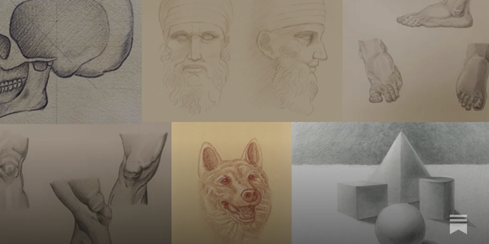 ClassicalAegis's tweet card. The Perspective Course for People Who Think They Can’t Draw