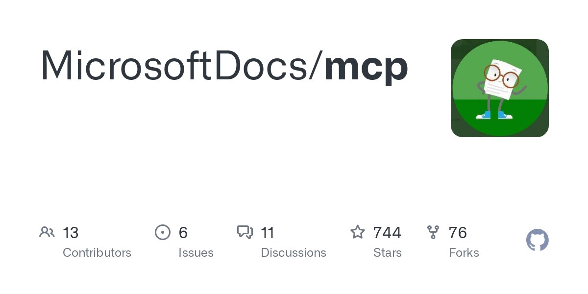 jongallant's tweet card. Contribute to MicrosoftDocs/mcp development by creating an account on GitHub.