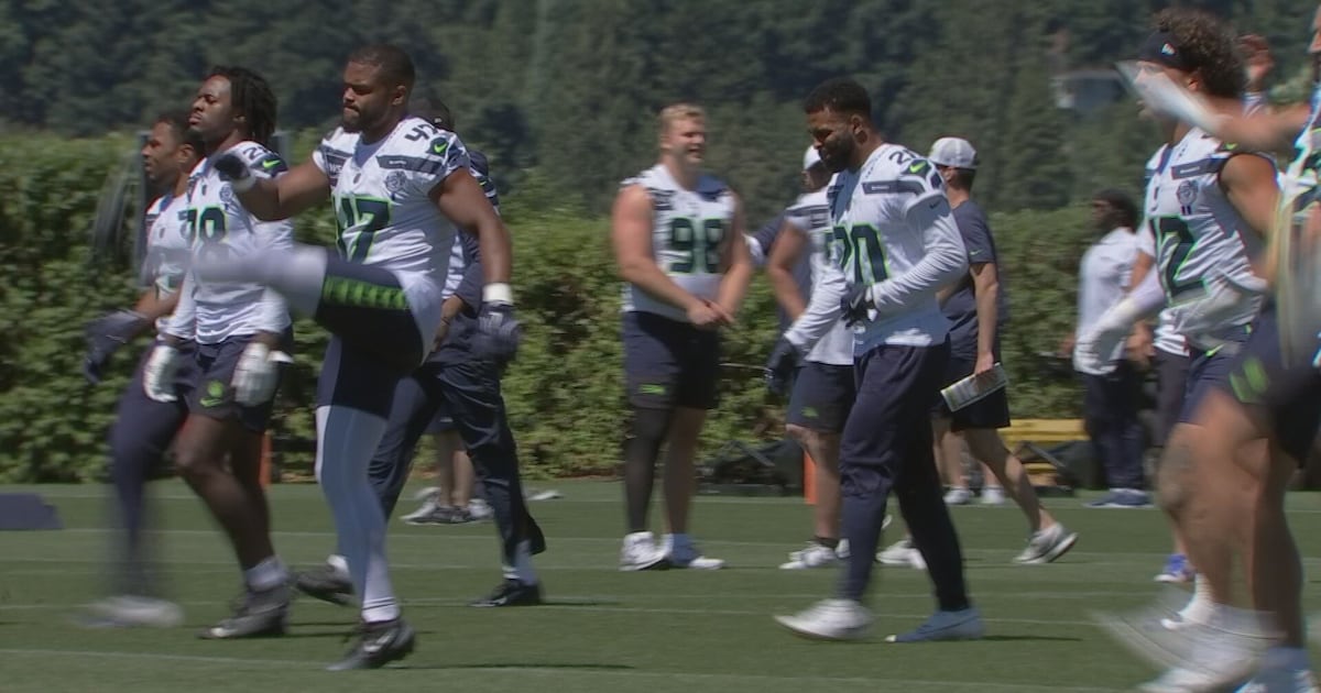 KIRO7Seattle's tweet card. New faces like Sam Darnold were there, leading the charge for the offense, along with familiar faces like quarterback Drew Lock, who is returning to Seattle for the upcoming season.