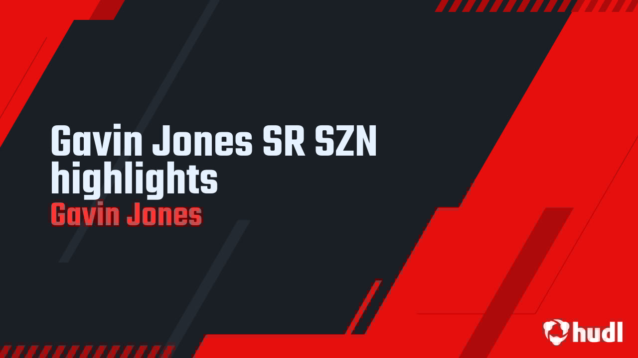 GavinJonesOL's tweet card. Gavin Jones SR SZN highlights