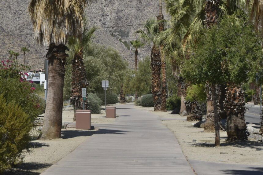KESQ's tweet card. PALM SPRINGS, Calif. (KESQ) — Tahquitz Creek tails are set to get major landscaping upgrades with hundreds of trees, plans and more. The Palm Springs City Council approved plans for $690,000 in...
