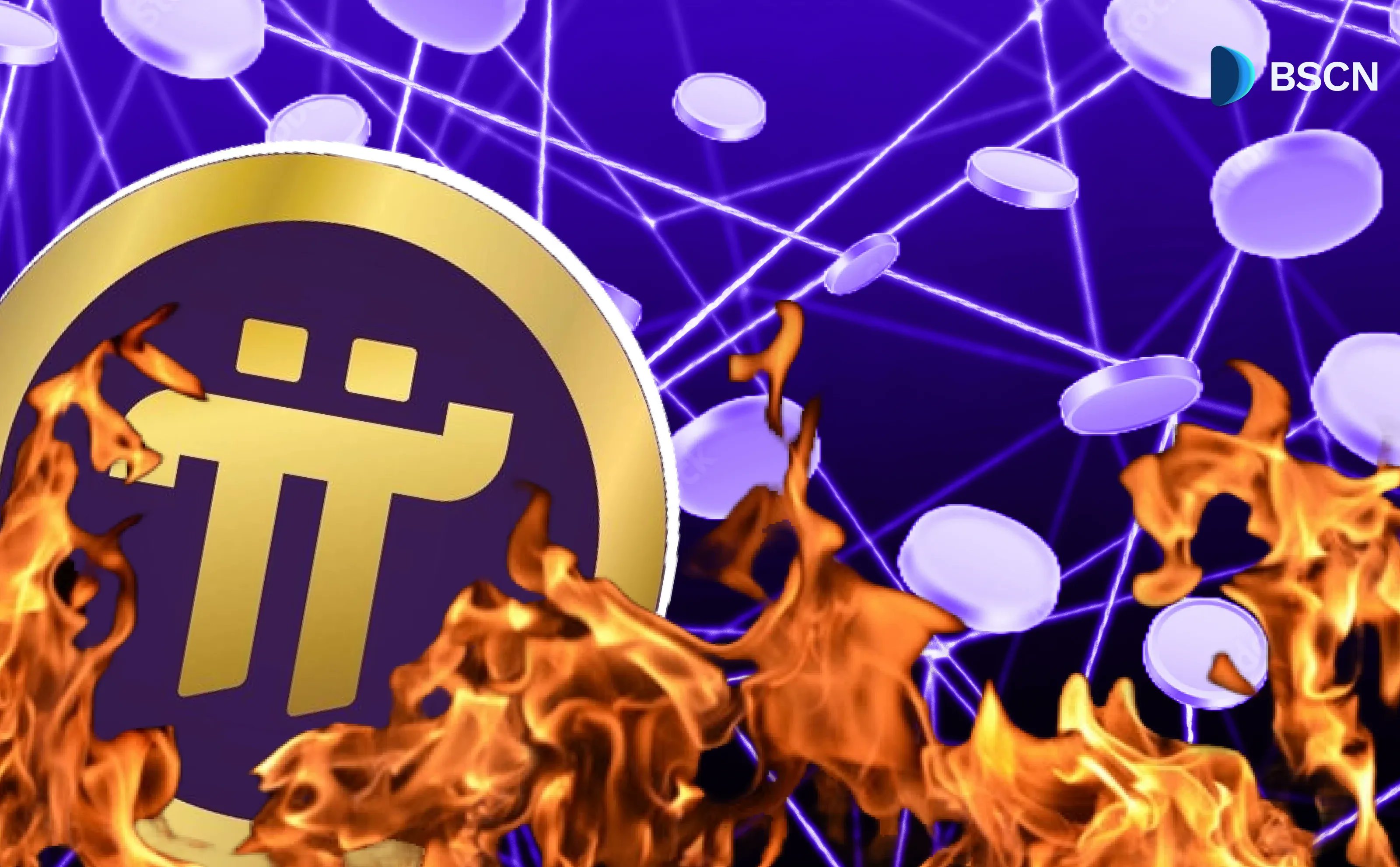 燃える$PIコインと共にPi NetworkのOpen Networkローンチ