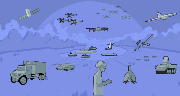 RachelLavin's tweet card. The Trump administration wants startups to remake the US military, setting the stage for a battle over the world’s biggest defense budget.