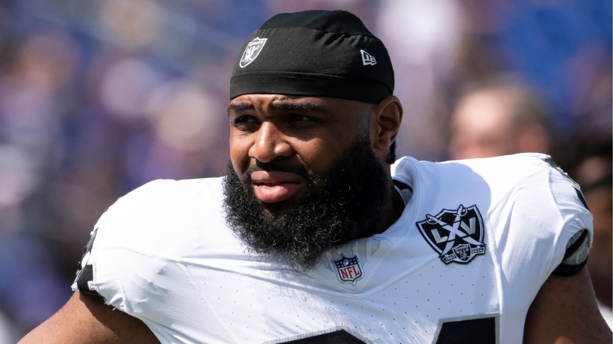 nflpress_digest's tweet card. Wilkins' time with the Raiders came to a stunning and abrupt ending Thursday