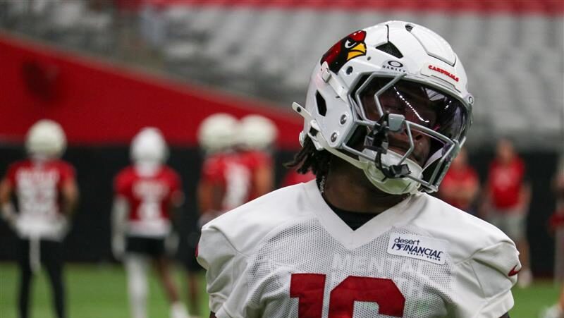 AZSports's tweet card. A scary injury and youngers getting starting reps early on led the way for Day 2 of Cardinals training camp on Thursday.