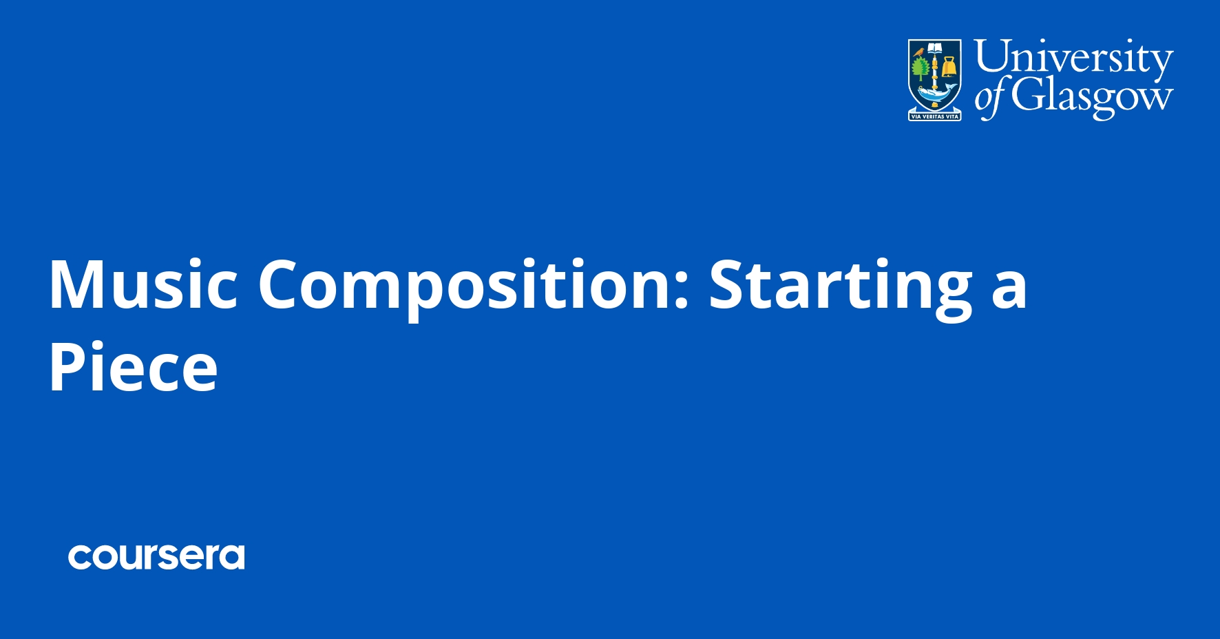 composerjane's tweet card. Offered by University of Glasgow . This course shares ... Enroll for free.