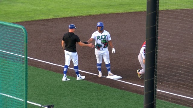 pughgrant's tweet card. TERRE HAUTE, Ind. (WTWO/WAWV) — The Terre Haute Rex beat the Champion City Kings, 8-6 Thursday night to make it two straight wins at Bob Warn Field. The Rex are now 31-15 on the season and wi…