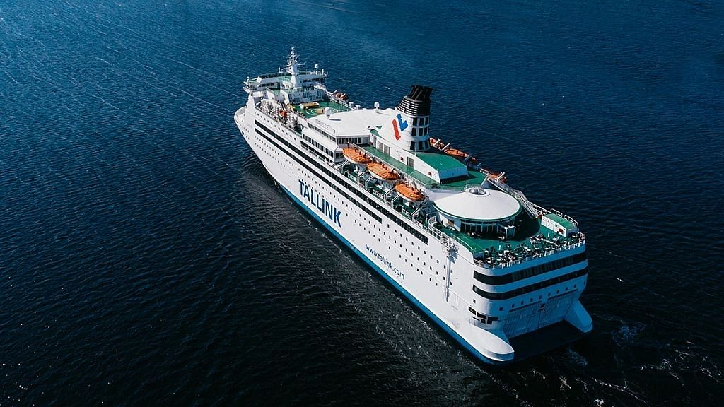 dblv's tweet card. Igaunijas prāmju un viesnīcu operators "Tallink Grupp" šā gada pirmajā pusgadā strādājis...