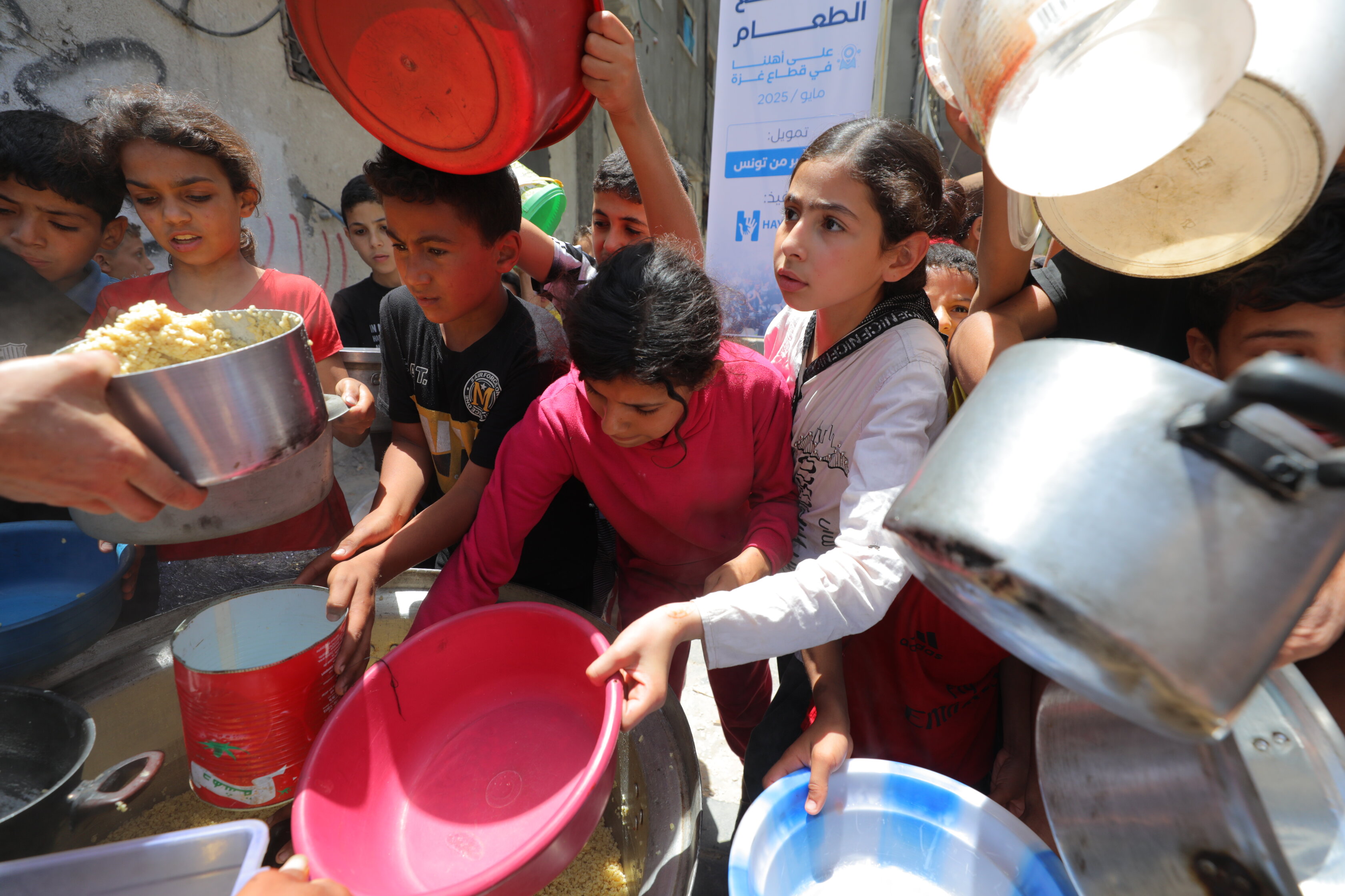 JJensehaugen's tweet card. Outside Gaza, aid convoys are lined up. Food. Water. Medicine. The trucks are not allowed into Gaza because Israel is using humanitarian aid as a polit ...
