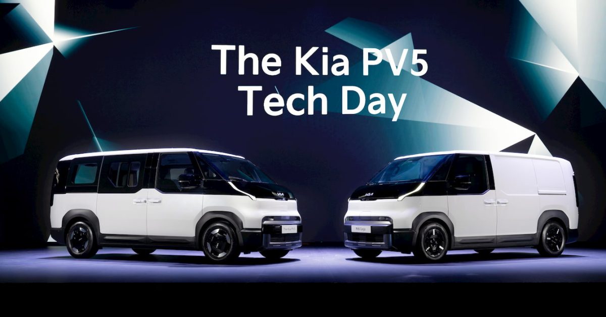 _PrivatePress's tweet card. Kia plans to introduce a series of new models based on the PV5. During its PV5 Tech Day event on...