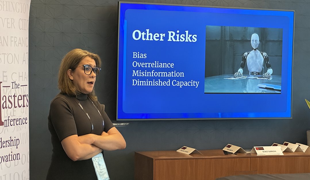 TodayEdiscovery's tweet card. Masters Conference insights: Judge Braswell laid out a powerful framework for how courts are grappling with AI today. A don't miss session . .