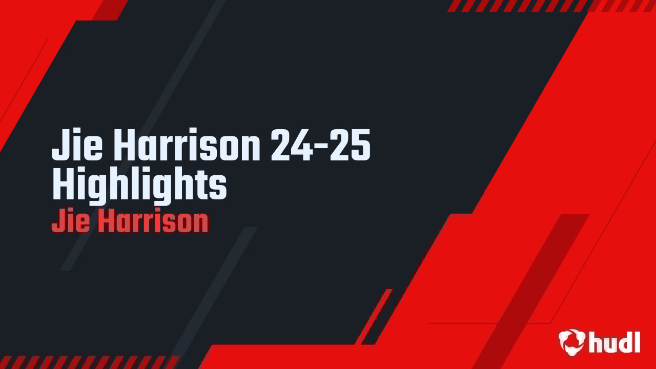Jie_harrison_5's tweet card. Jie Harrison 24-25 Highlights