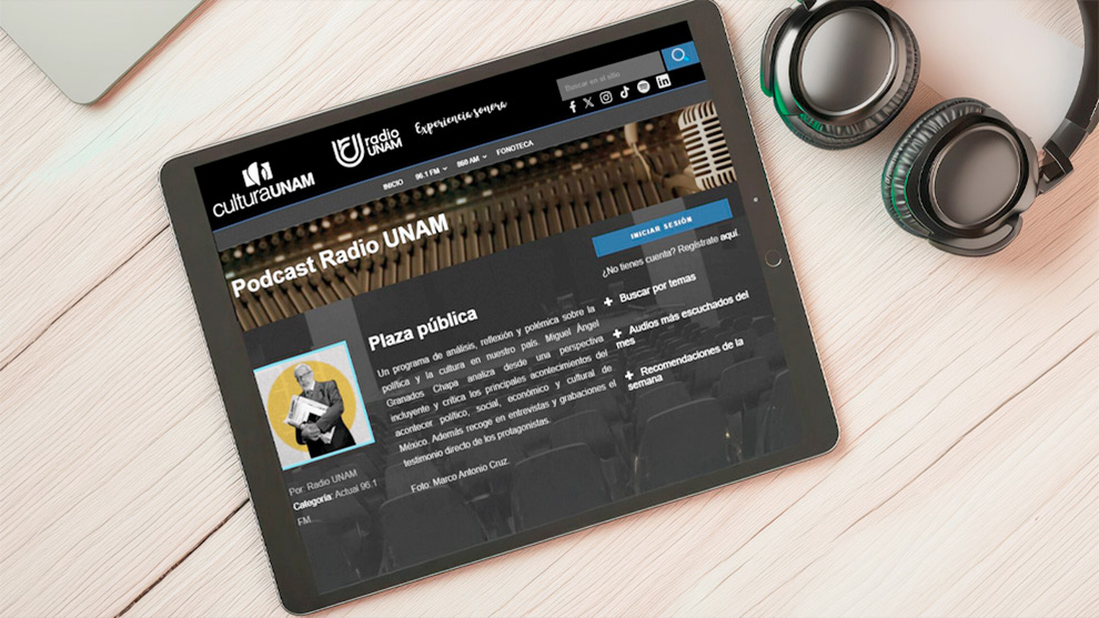 Gaceta_UNAM's tweet card. Miguel Ángel Granados Chapa ofreció a la audiencia el análisis agudo del acontecer nacional y mundial; Margarita García Flores recabó testimonios de la vida cultural