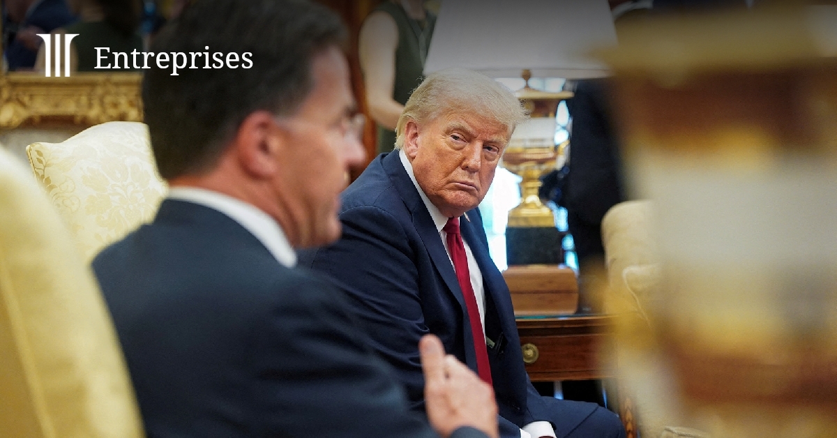 MatthieuFauroux's tweet card. Pour séduire Donald Trump, Mark Rutte propose d'acheter des armes américaines avec des fonds européens au profit de l'Ukraine. Paris a décliné la proposition au nom de la souveraineté européenne,