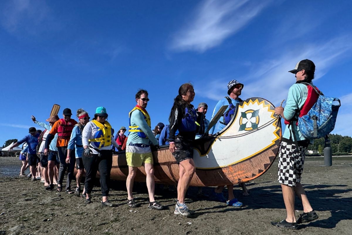 Rec_Matters's tweet card. Pulling Together Canoe Journey will culminate in the Cowichan territory on July 13