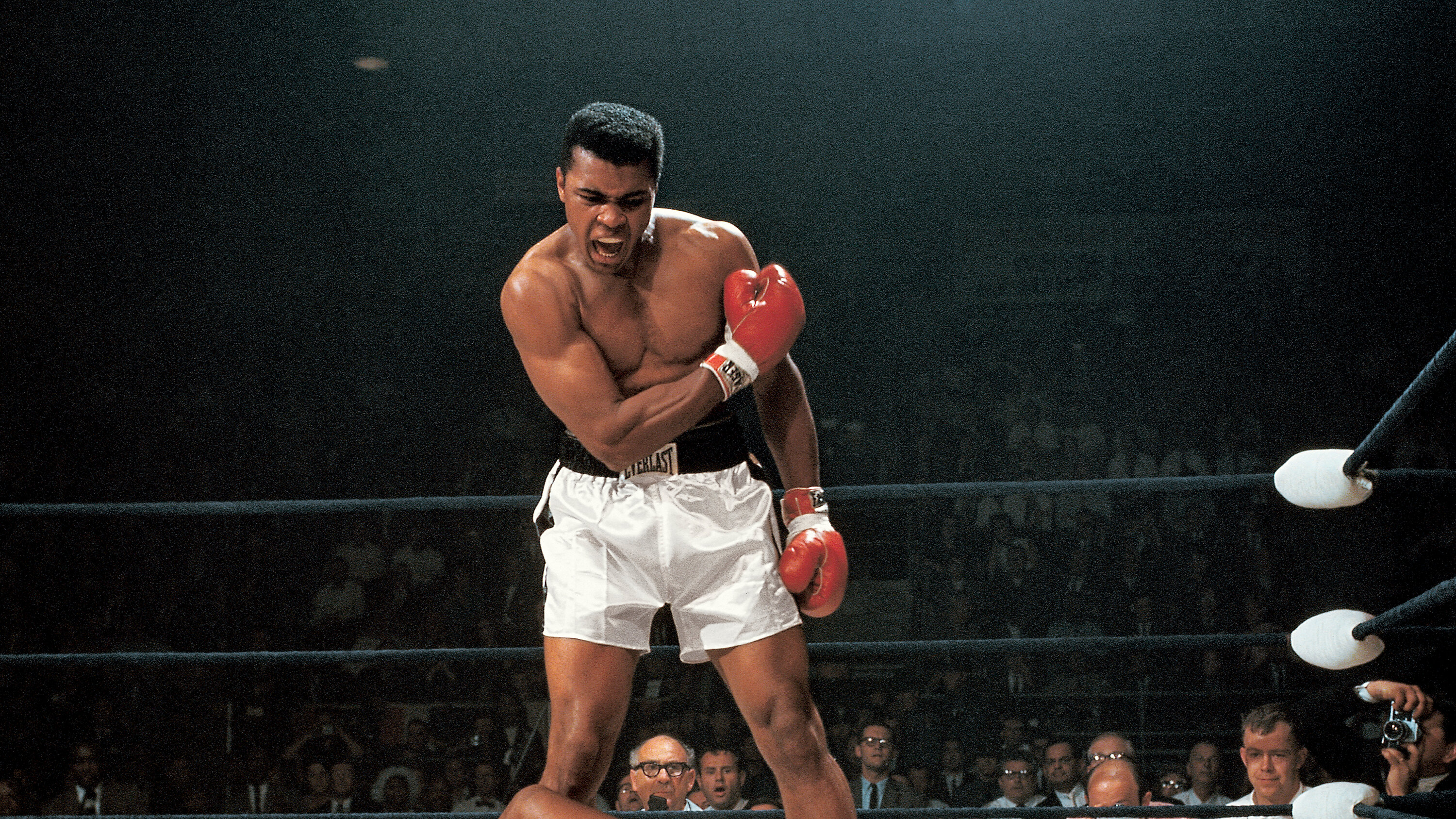 TomFoxPhoto's tweet card. When Muhammad Ali knocked down Sonny Liston on May 25, 1965, a 22-year-old photographer named Neil Leifer was ringside. Decades later, the image he captured still has our attention.