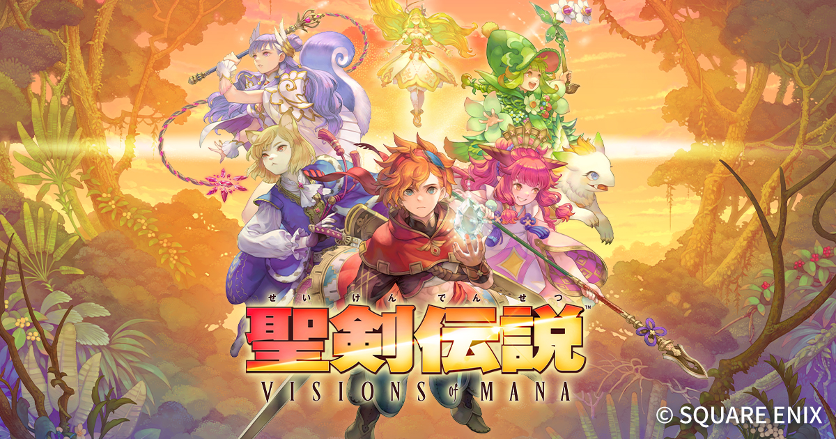 Hiroki_Kikuta's tweet card. 『聖剣伝説 VISIONS of MANA』は、約16年の時を経て、王道ファンタジーRPGとして原点回帰した「聖剣伝説」シリーズ完全新作