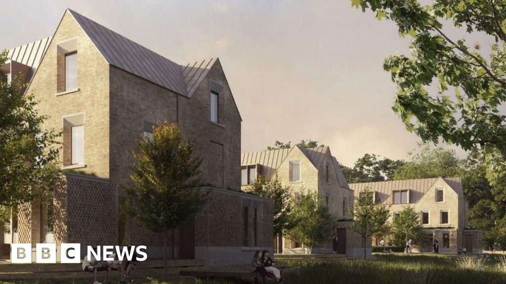 BBCCambs's tweet card. Sixty new student rooms are expected to be built on land off Owlstone Road in Cambridge.