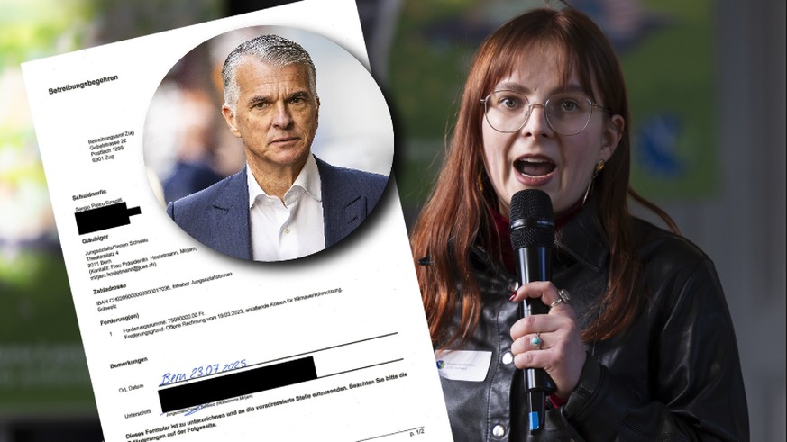 andreas_glarner's tweet card. Die Juso Schweiz betreibt UBS-Chef Sergio Ermotti und verlangt 75 Millionen Franken. Damit wirbt sie für ihre Erbschaftssteuer-Initiative.