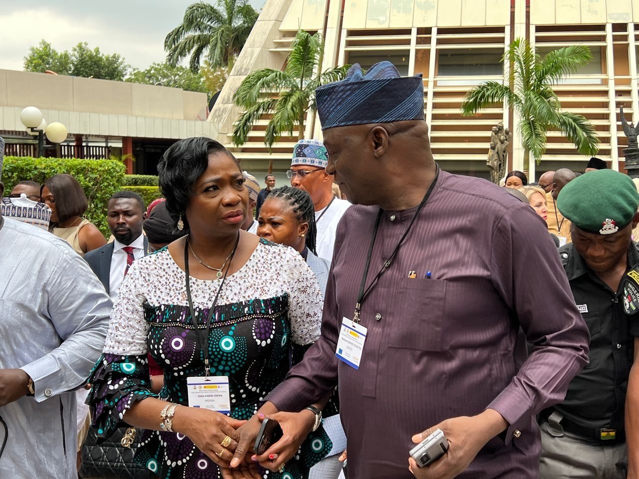 OlumideAdefehi2's tweet card. Dabiri-Erewa Hails Yilwatda’s Appointment as APC National Chairman Chairman of the Nigerians in Diaspora Commission, Hon. Dr. Abike Dabiri-Erewa, has congratulated Professor Nentawe Goshwe Yilwatda...