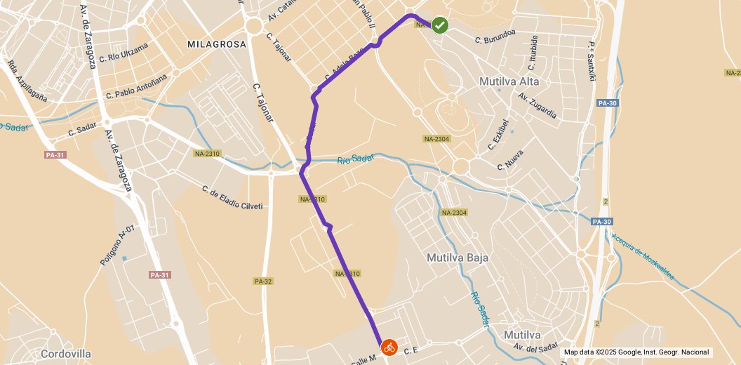 PamplonaIrunaPM's tweet card. Vuelta ciclista a Pamplona Fémina 19-07-2025