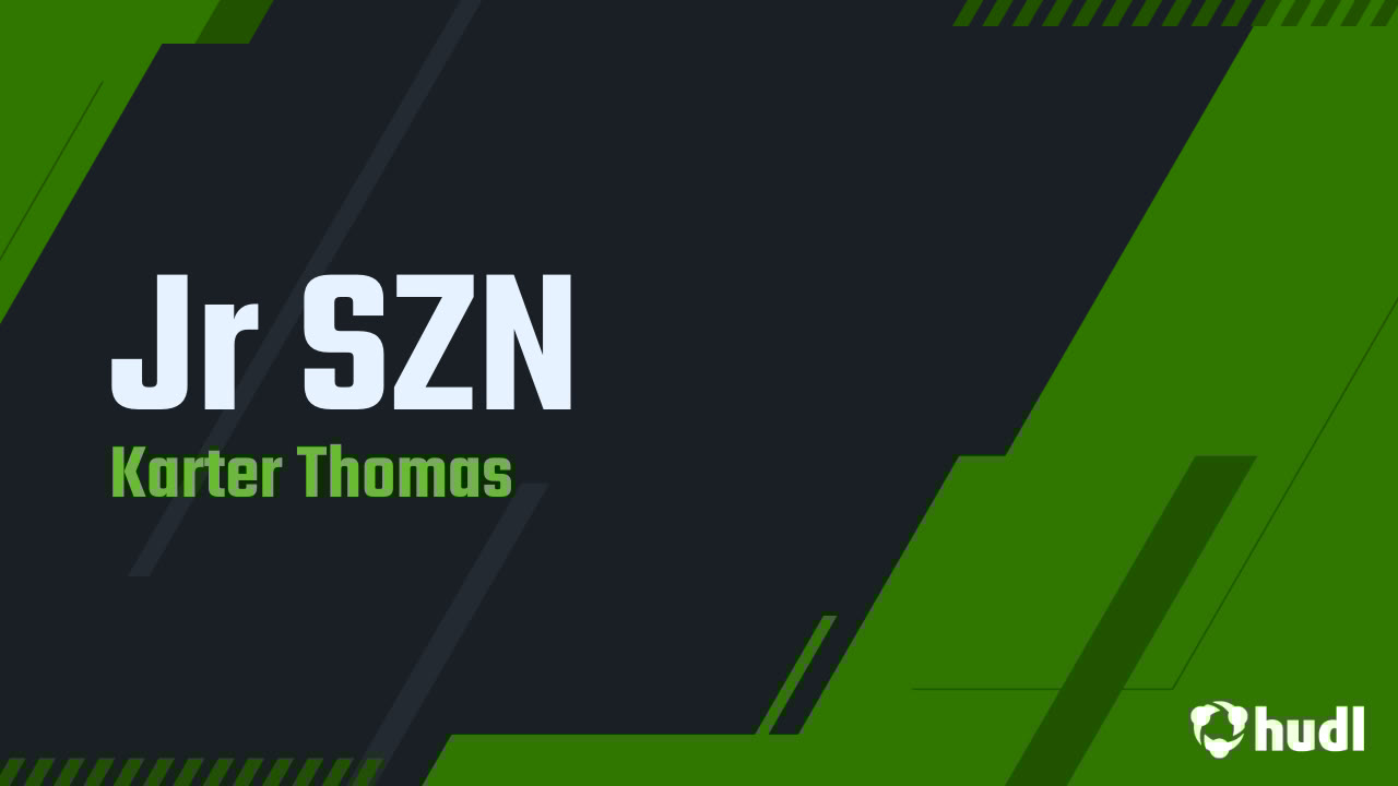 KarterThomas6's tweet card. Jr SZN