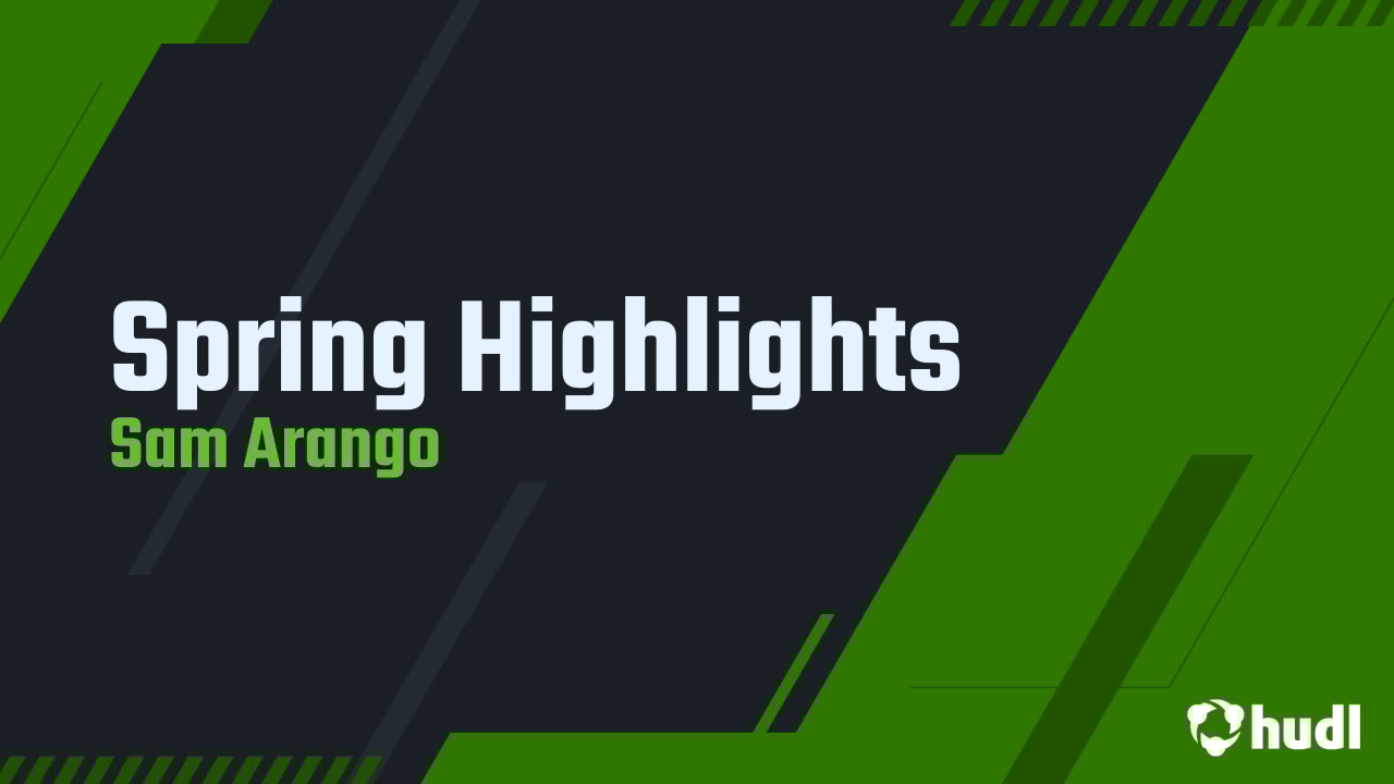sam_arango1's tweet card. Spring Highlights