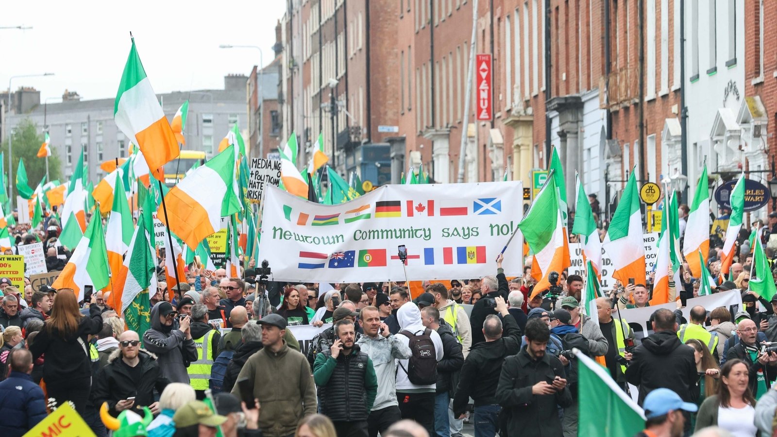 FREESTATENOVA's tweet card. Anti-migrant mobilisation across the island of Ireland has entered a new, more organised phase, according to the organisation which monitors disinformation and extremism.