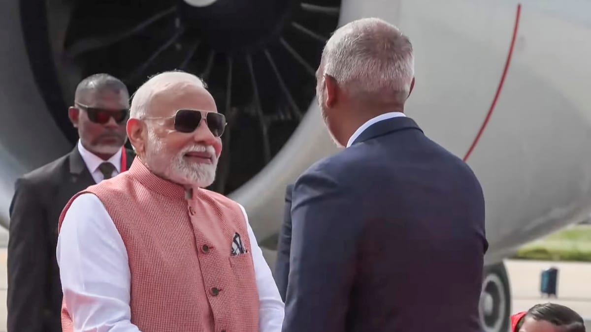 SSanbeer's tweet card. As Prime Minister Narendra Modi sets foot on Maldivian soil now, the entire region watches: can this reset patch up old wounds and bring back the lifeblood of Maldivian prosperity?