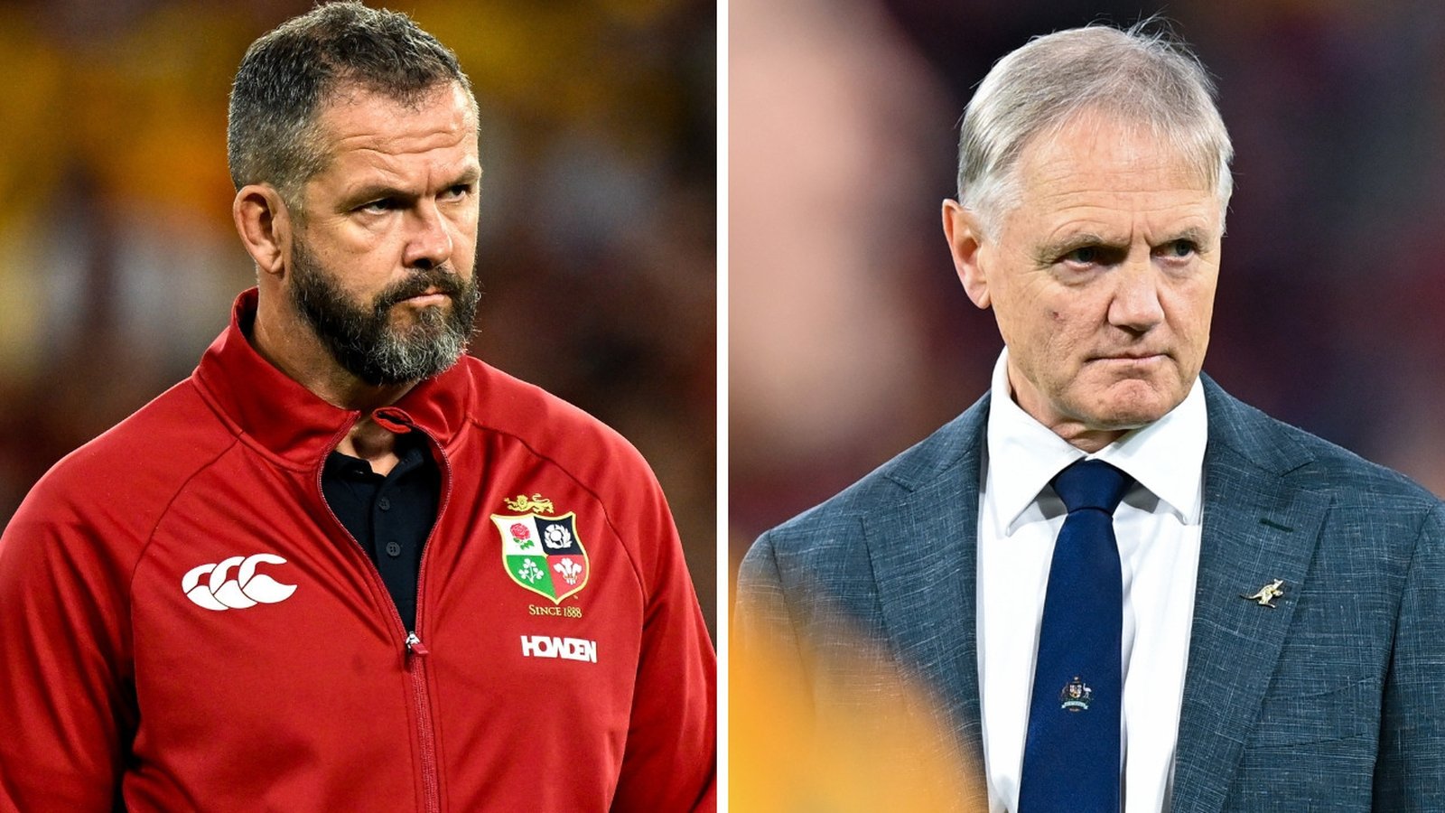 RTEsport's tweet card. Andy Farrell has been here before with the British and Irish Lions.