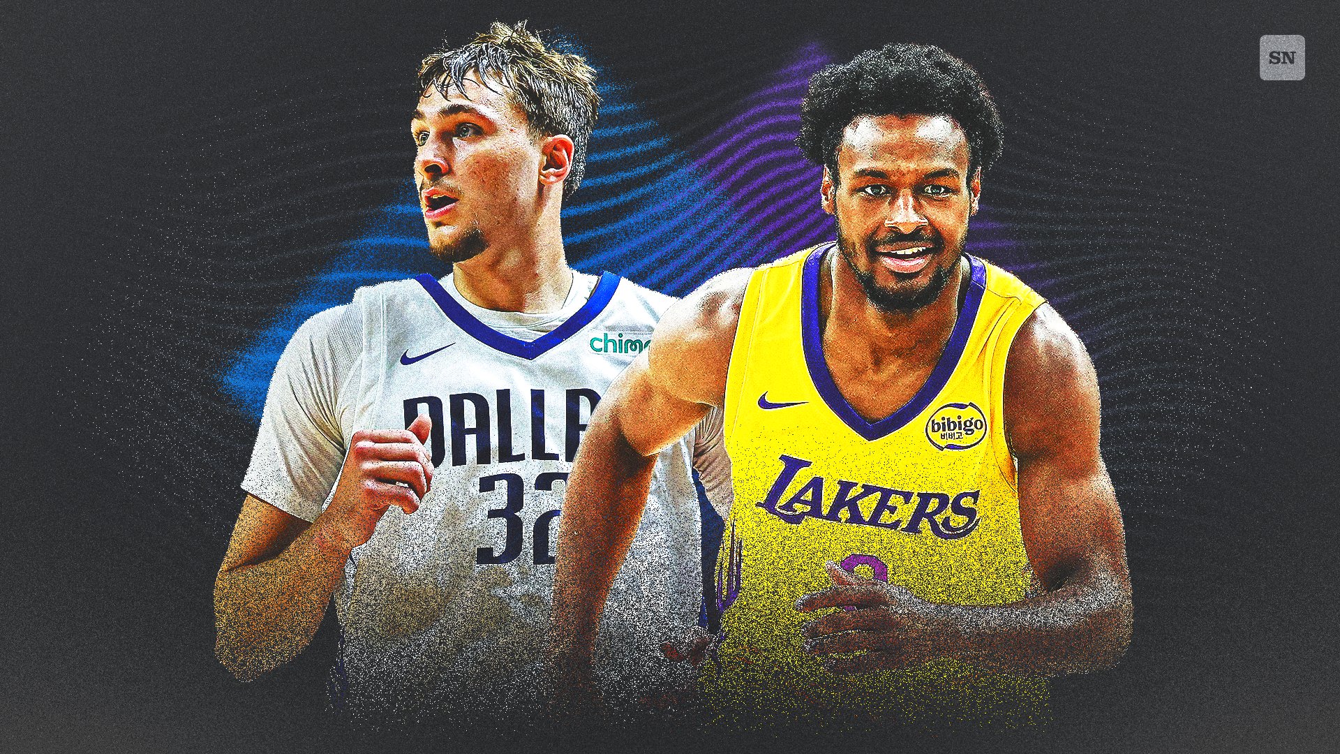 StephNoh's tweet card. What it was like in the arena during Cooper Flagg's Summer League debut on Wednesday against Bronny James and the Lakers