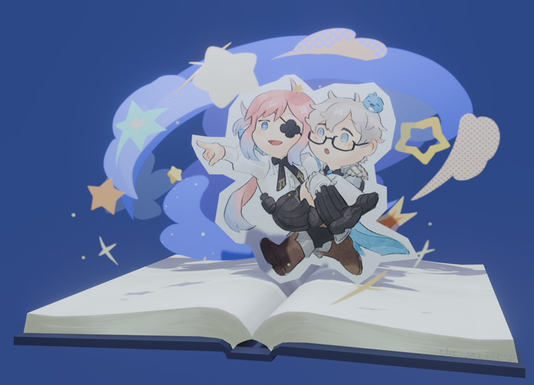 MoonObservatory's tweet card. Batensan published a post on Ko-fi