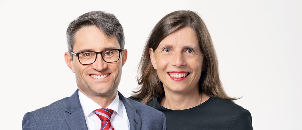 CSS_deutsch's tweet card. Bettina Balmer und Lukas Engelberger zur Frage, ob die ärztliche Arbeit mit Daten unterstützt und kontrolliert werden soll.