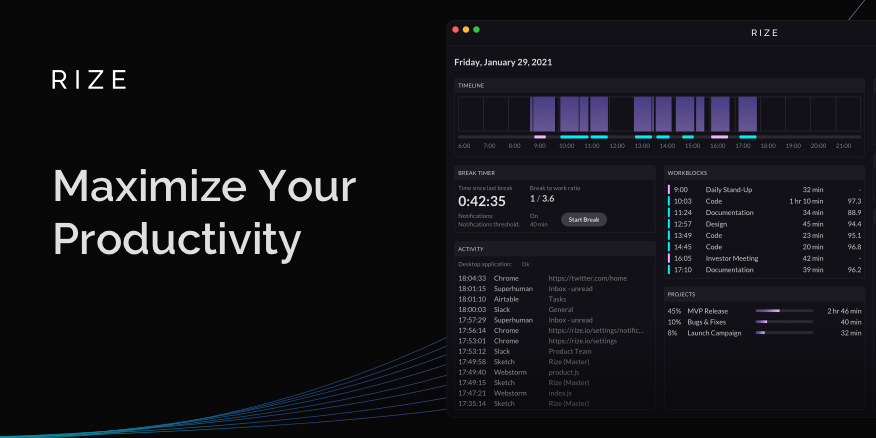 rize_io's tweet card. Stay up to date with the latest features, improvements, and bug fixes for Rize.io. Explore our changelog to see how we’re making time tracking smarter and more effortless.