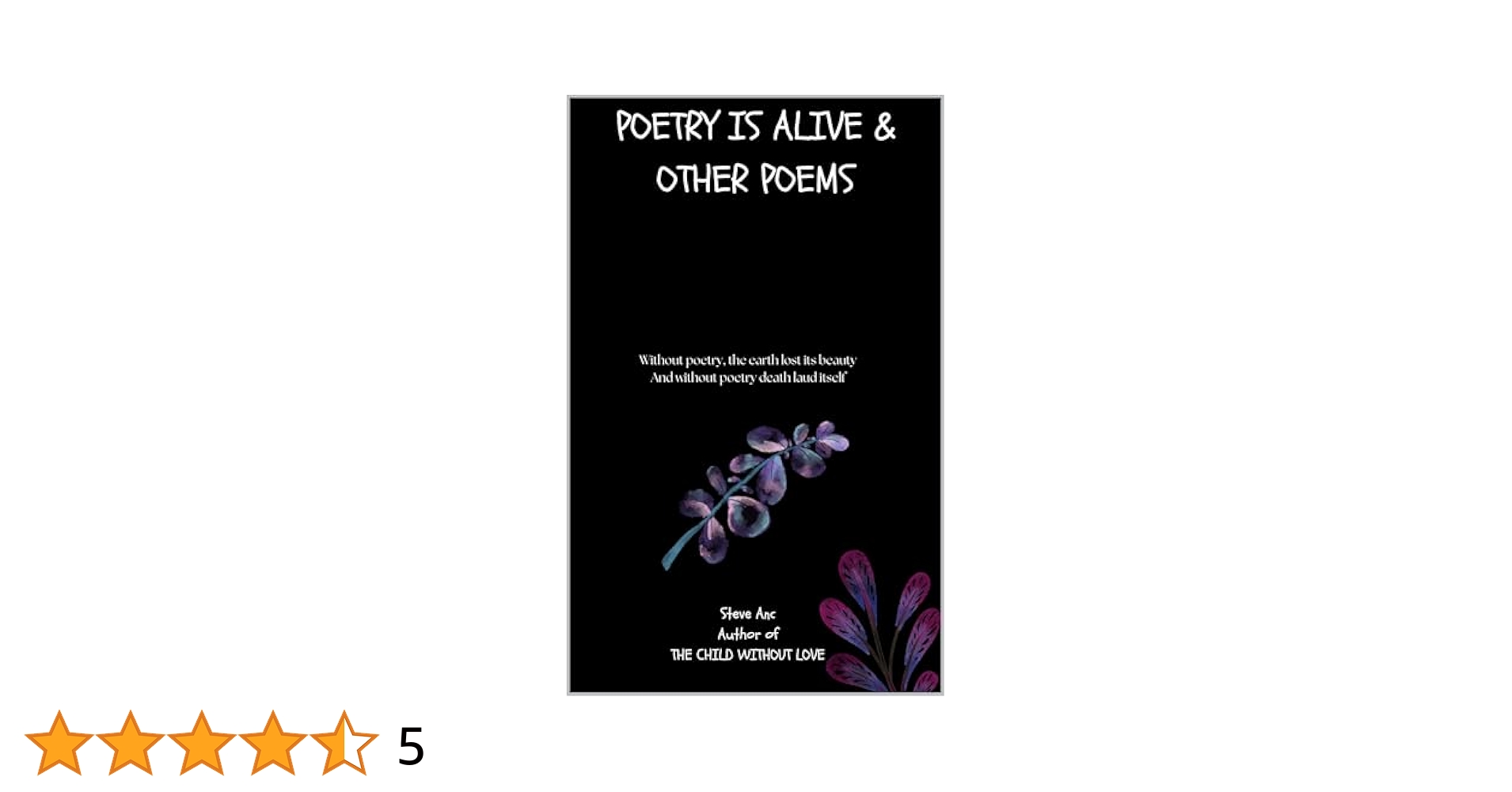 steveanc1's tweet card. Here is an anthology that will leave a mark on the heart. is one of those deep, sad, and metaphorical poetic anthologies that are supposed to be read with unbroken concentration. Cleverly, each poem...