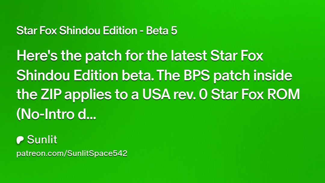 RealSunlitSpace's tweet card. Get more from Sunlit on Patreon