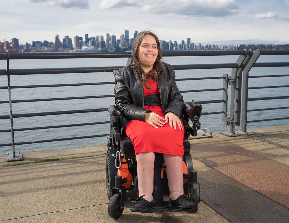 globalpope's tweet card. Louisa Bridgman has a goal of setting up a foundation that would help members of the adaptive community and their families navigate difficult situations