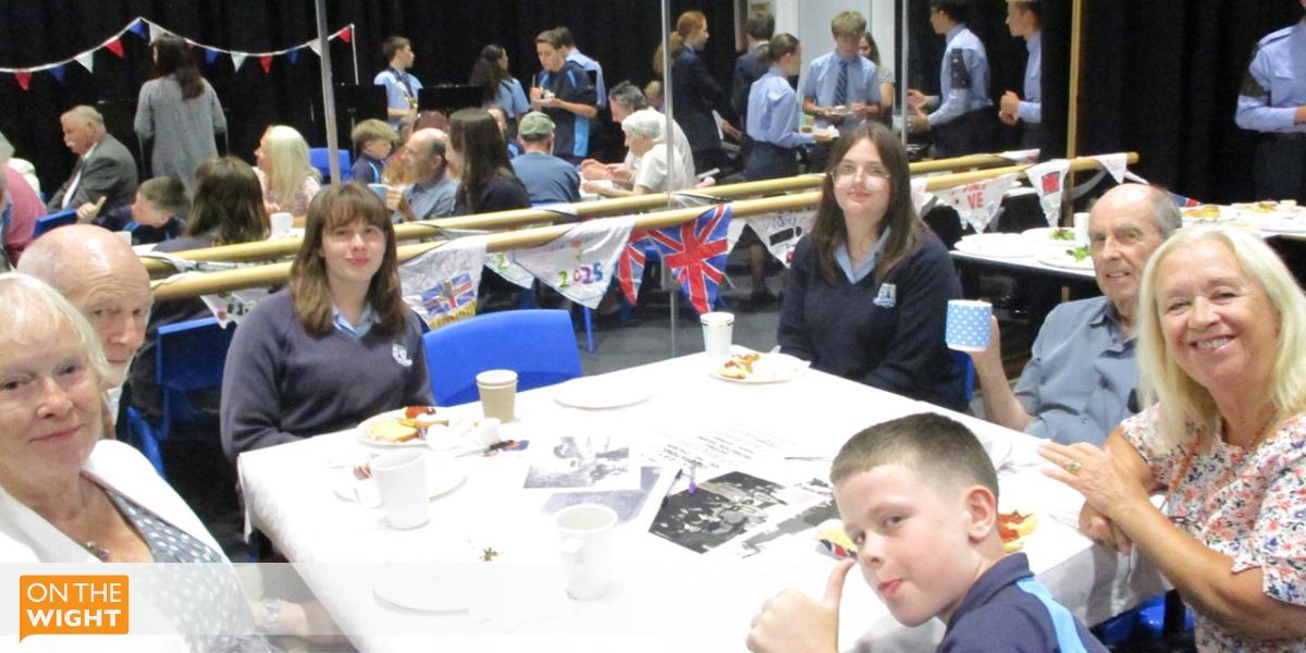 onthewight's tweet card. Pupils engage with wartime community to commemorate 80 years since VE Day