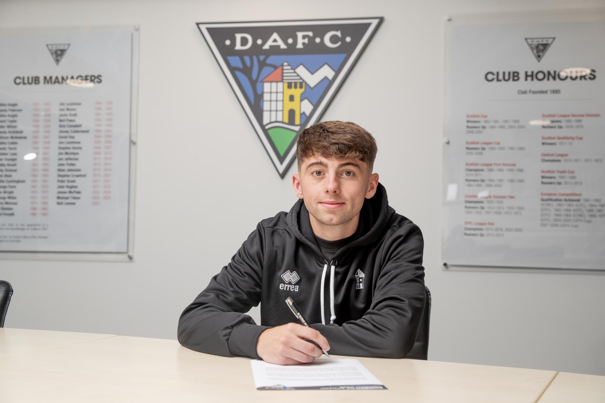 RossH_DP's tweet card. Josh Cooper has revealed that his manager's words of encouragement helped him play his way to a new Dunfermline contract.