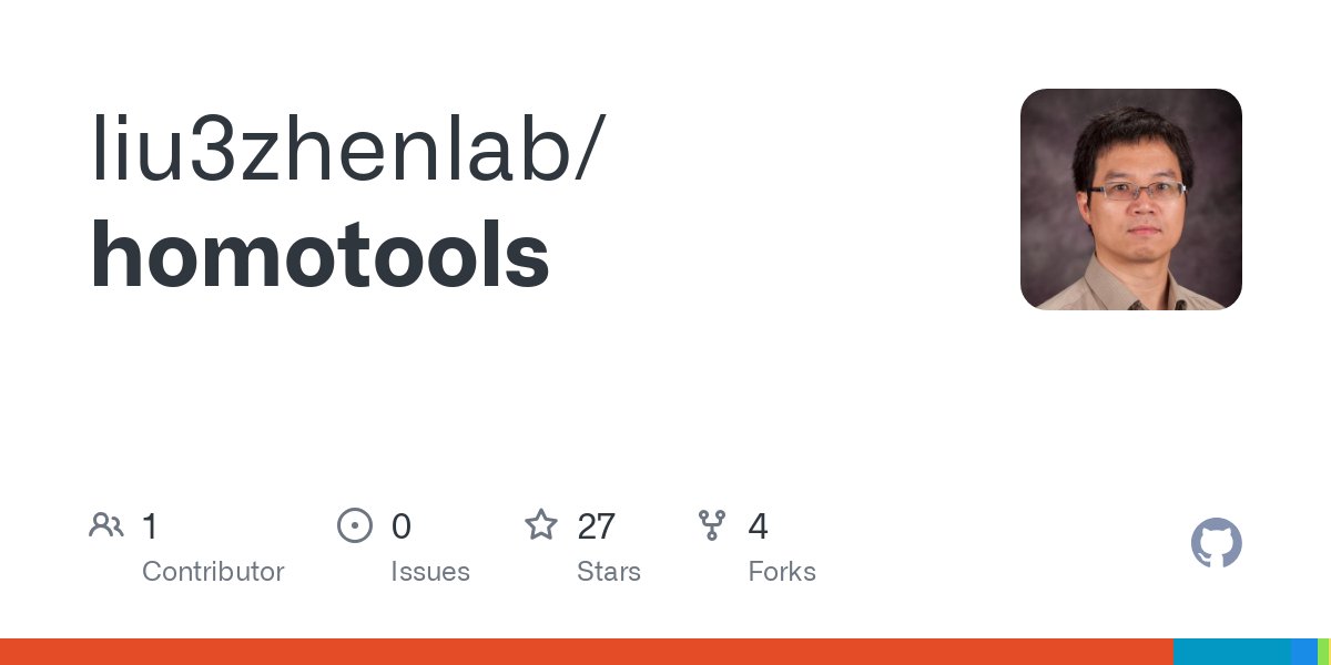 liu3zhen's tweet card. Contribute to liu3zhenlab/homotools development by creating an account on GitHub.