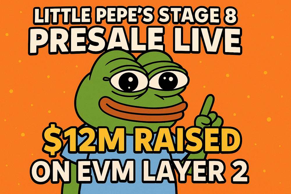 coinpushapp's tweet card. Little Pepe ($LILPEPE), a meme coin leveraging Ethereum-compatible Layer 2 technology, has entered its eighth presale stage after raising over $12 million