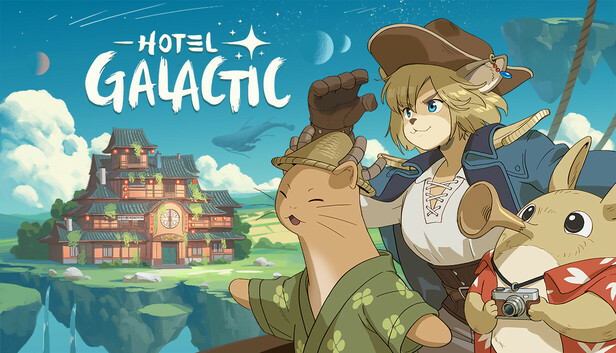 CielCHair's tweet card. Hotel Galactic combines cozy management with a heartfelt tale. Build and decorate your dream tourist getaway, aid Gustav in his search for redemption, and explore a nostalgic world where bonds with...