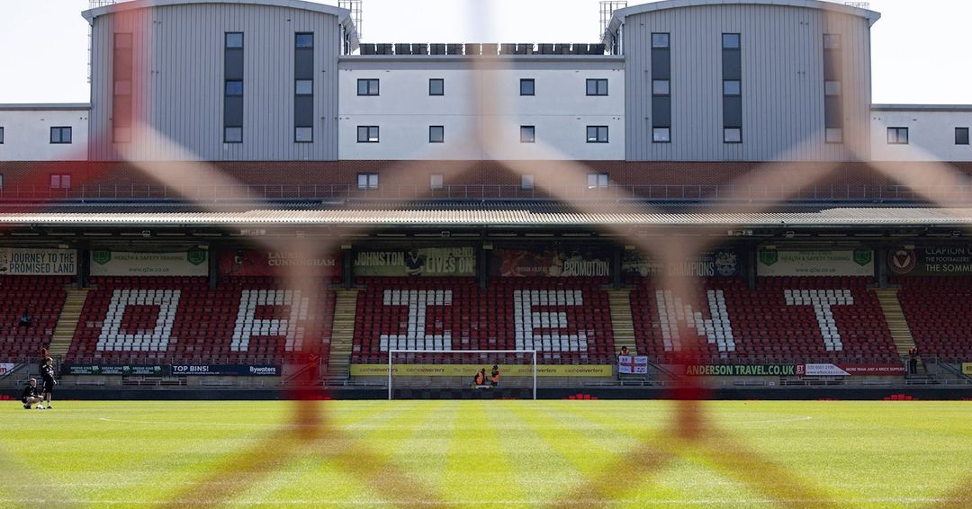 ntfc's tweet card. LEYTON ORIENT TICKETS ON SALE TO SEASON TICKET HOLDERS FROM NOON ON MONDAY